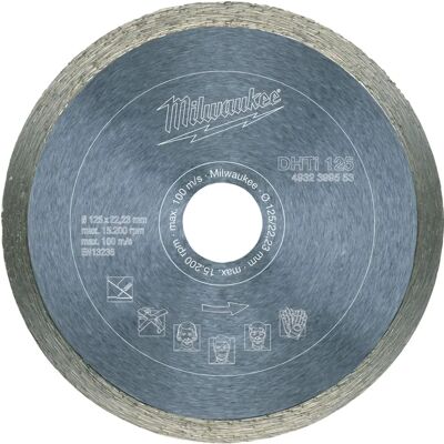 Milwaukee DHTi 125 Διαμαντικό δίσκο - Για πλακάκια και πέτρα Milwaukee DHTi 125 Διαμαντικό δίσκο - Για πλακάκια και πέτρα