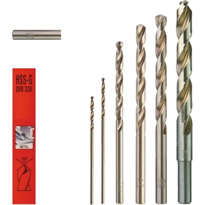 Milwaukee Borr - Thunderweb DIN 338 - Ø 1-13mm 7.5X109/69 mm Milwaukee Borr - Thunderweb DIN 338 - Ø 1-13mm 7.5X109/69 mm