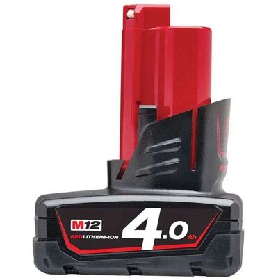 Milwaukee Milwaukee M12 Redlithium XC 4.0 batteri - Batteri Milwaukee Milwaukee M12 Redlithium XC 4.0 batteri - Batteri