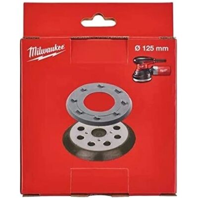 Milwaukee 2-delars slipplattssats 125mm 8 hål - Kompatibel med ROS 125 E Milwaukee 2-delars slipplattssats 125mm 8 hål - Kompatibel med ROS 125 E