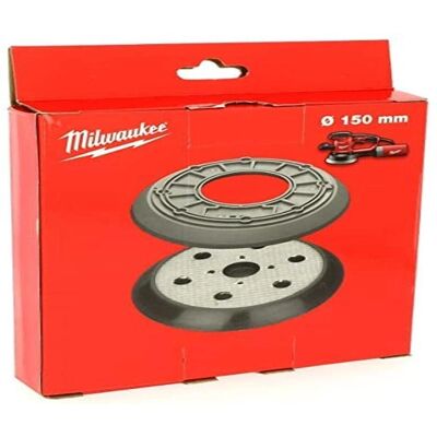 Milwaukee 4932430145 Slipkudde 150mm - 6 hål - Gummiskydd Milwaukee 4932430145 Slipkudde 150mm - 6 hål - Gummiskydd