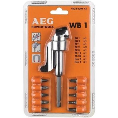 AEG Winkel-Schraubenzieher-Aufsatz WB-1 1/4 - Zubehör AEG Winkel-Schraubenzieher-Aufsatz WB-1 1/4 - Zubehör