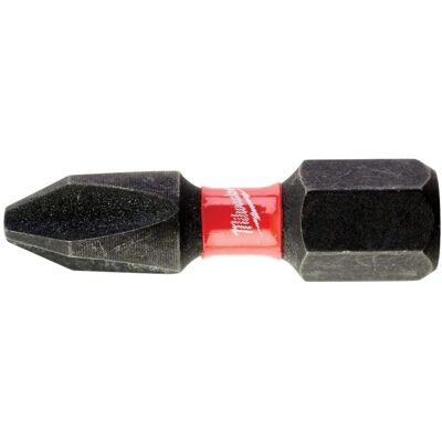 Milwaukee Shockwave Impact Schrauberbits - 25mm PH2 Milwaukee Shockwave Impact Schrauberbits - 25mm PH2
