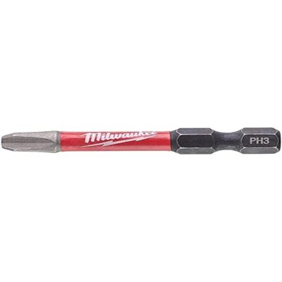 Milwaukee MIL430858 Impact Driver Bits - PH3, 50mm Milwaukee MIL430858 Impact Driver Bits - PH3, 50mm