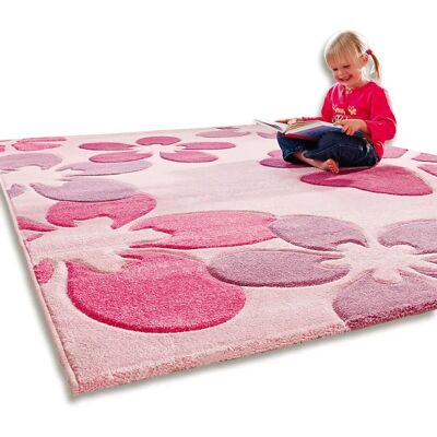Tapis enfant Luxor Living Flair - Rose fleurs 80x150cm Tapis enfant Luxor Living Flair - Rose fleurs 80x150cm