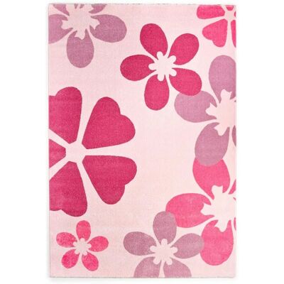 Tapis enfant Luxor Living Flair - Motif floral, Rose, 120x170cm - Publicité Tapis enfant Luxor Living Flair - Motif floral, Rose, 120x170cm - Publicité