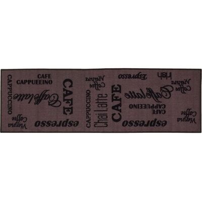 Andiamo Küchenläufer - Kaffeethema - Braun - 57x180cm Andiamo Küchenläufer - Kaffeethema - Braun - 57x180cm