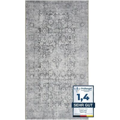 LUXOR LIVING Lago Grauer Faltbarer Teppich - Teppich LUXOR LIVING Lago Grauer Faltbarer Teppich - Teppich