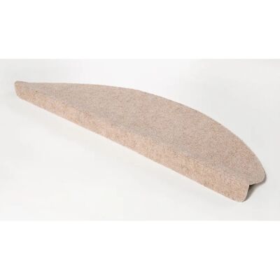 Tapis d'escalier auto-adhésifs beige Paris - 15 pièces Tapis d'escalier auto-adhésifs beige Paris - 15 pièces