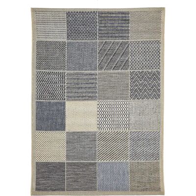 Tapis ANDIAMO Clyde 2 - Motif patchwork, Intérieur/Extérieur, 120x170cm Tapis ANDIAMO Clyde 2 - Motif patchwork, Intérieur/Extérieur, 120x170cm