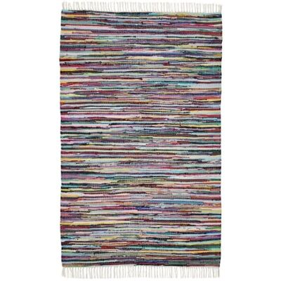 ANDIAMO Multi Baumwollteppich - Patchwork Design - 50x80cm - Teppich ANDIAMO Multi Baumwollteppich - Patchwork Design - 50x80cm - Teppich