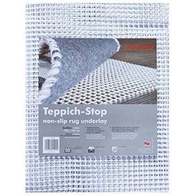 Andiamo Teppichunterlage - Weiß - Langlebig, Zuschneidbar, Rutschfest - Teppichunterlage Andiamo Teppichunterlage - Weiß - Langlebig, Zuschneidbar, Rutschfest - Teppichunterlage