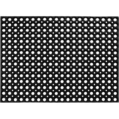 ANDIAMO Tapis en Caoutchouc - Résistant pour Intérieur et Extérieur - Noir ANDIAMO Tapis en Caoutchouc - Résistant pour Intérieur et Extérieur - Noir
