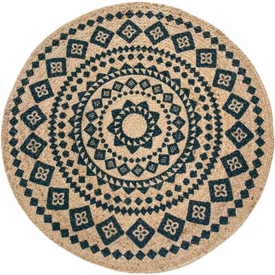 Tapis en jute Mamda LUXOR LIVING - 80cm Rond Matériau Naturel Tapis en jute Mamda LUXOR LIVING - 80cm Rond Matériau Naturel