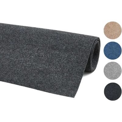 Andiamo Grau Kurzflor-Teppich - Bodenbelag Andiamo Grau Kurzflor-Teppich - Bodenbelag