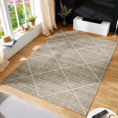 LUXOR LIVING Crosby - Grau - 120x170cm - Teppich LUXOR LIVING Crosby - Grau - 120x170cm - Teppich