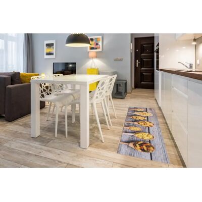 Tapis en vinyle Pasta d'Andiamo - Couloir de Cuisine - 50x150 cm - Beige Tapis en vinyle Pasta d'Andiamo - Couloir de Cuisine - 50x150 cm - Beige