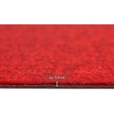 ANDIAMO Skandi Teppichfliesen - Selbstklebend, Rot, 40x40cm ANDIAMO Skandi Teppichfliesen - Selbstklebend, Rot, 40x40cm