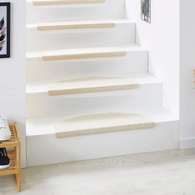 Andiamo Casablanca Treppenschutzmatten - Selbstklebend, Beige, 65cm x 28cm Andiamo Casablanca Treppenschutzmatten - Selbstklebend, Beige, 65cm x 28cm
