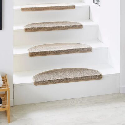 ANDIAMO Casablanca Stufenmatten - Beige, 65x28cm, 15 Stück ANDIAMO Casablanca Stufenmatten - Beige, 65x28cm, 15 Stück