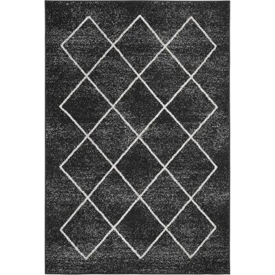 Tapis ANDIAMO Bolonia - Motif géométrique, 160x235cm, Gris Tapis ANDIAMO Bolonia - Motif géométrique, 160x235cm, Gris