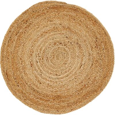 LUXOR LIVING Mamda 2 Tapis Rond en Jute Beige - Tapis LUXOR LIVING Mamda 2 Tapis Rond en Jute Beige - Tapis