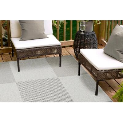 ANDIAMO Arizona Silber Teppich - Indoor Outdoor ANDIAMO Arizona Silber Teppich - Indoor Outdoor