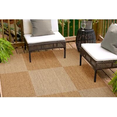 ANDIAMO ARIZONA1 Brauner Indoor Outdoor Teppich - Teppich ANDIAMO ARIZONA1 Brauner Indoor Outdoor Teppich - Teppich