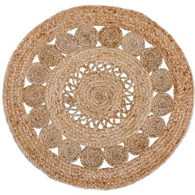 Tapis rond en jute LUXORLIVING Balo Tapis rond en jute LUXORLIVING Balo