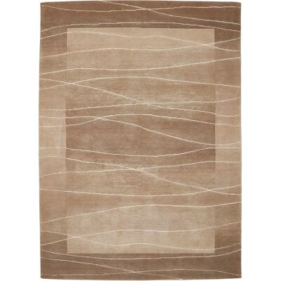 LUXOR LIVING Lineo Beigeteppich - Handgeknüpft, 200x250cm, 14mm Wolle LUXOR LIVING Lineo Beigeteppich - Handgeknüpft, 200x250cm, 14mm Wolle