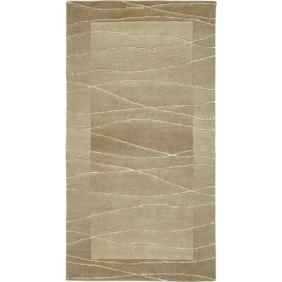 LUXOR LIVING Lineo Wollteppich - Rechteck 250x300 cm, Beige, Handgeknüpft LUXOR LIVING Lineo Wollteppich - Rechteck 250x300 cm, Beige, Handgeknüpft