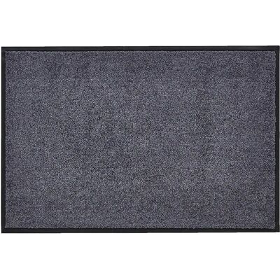 Homcom - 90x60 - Anthrazit - Gummiumrandung - Fussmatte Homcom - 90x60 - Anthrazit - Gummiumrandung - Fussmatte