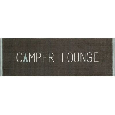 MY HOME Campingläufer - Camper-Motiv, 50x150cm, 8,5mm, Grau - Teppiche MY HOME Campingläufer - Camper-Motiv, 50x150cm, 8,5mm, Grau - Teppiche