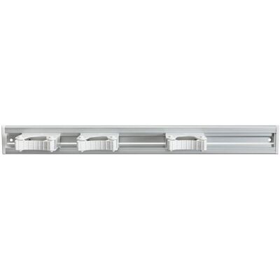 Haug Besen- & Bürstenhalter - 51cm, Silber, Aluminium, Verlängerbar Haug Besen- & Bürstenhalter - 51cm, Silber, Aluminium, Verlängerbar