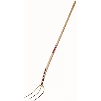 Erntekönig Garten Gabel - 3 Zinken, 135cm Eschenstiel - Gartengerät Erntekönig Garten Gabel - 3 Zinken, 135cm Eschenstiel - Gartengerät