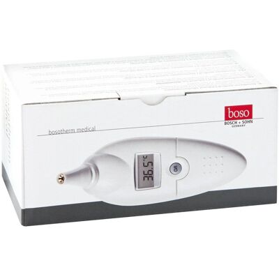 Bosch & Sohn Infrarot-Ohrthermometer - Medical, Silber-Weiß Bosch & Sohn Infrarot-Ohrthermometer - Medical, Silber-Weiß