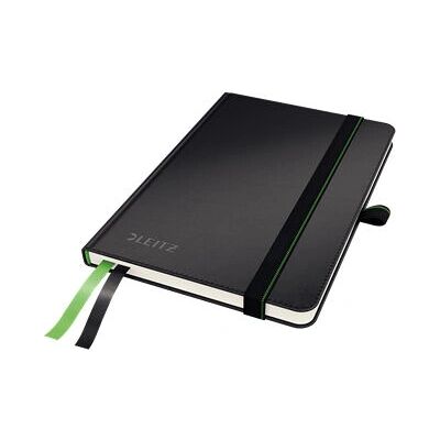 Leitz Black A6 Hardcover Notebook - Notepad, 80 Sheets Leitz Black A6 Hardcover Notebook - Notepad, 80 Sheets