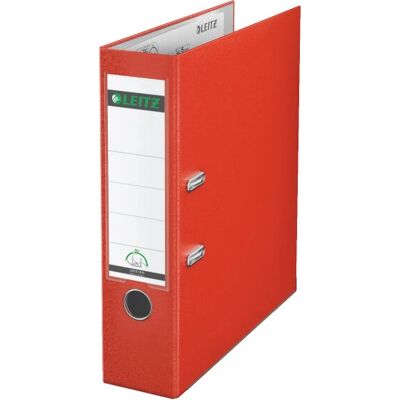 Leitz 180° File Folder Red - A4 Capacity 600 Sheets Leitz 180° File Folder Red - A4 Capacity 600 Sheets