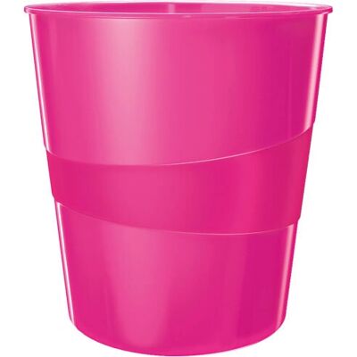 Leitz - WOW - 15L - Rosa - Waste Bin Leitz - WOW - 15L - Rosa - Waste Bin