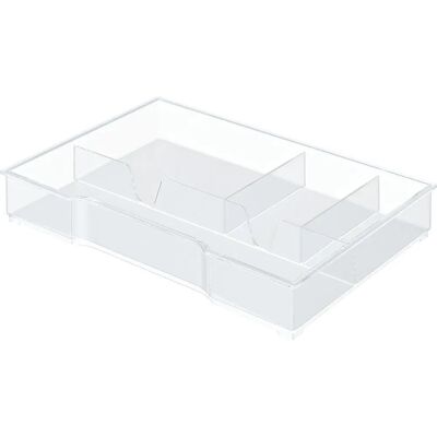 Organisateur de Tiroir de Bureau Leitz 52150002 - Transparent - Publicité Organisateur de Tiroir de Bureau Leitz 52150002 - Transparent - Publicité