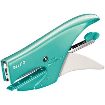 Leitz Aqua Metal Stapler - Capacity 15 Sheets - Office & Home Leitz Aqua Metal Stapler - Capacity 15 Sheets - Office & Home