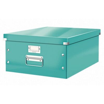 Leitz Turquoise Hardboard Storage Box - Storage Box Leitz Turquoise Hardboard Storage Box - Storage Box