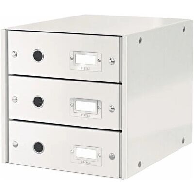 Leitz White MDF File Storage Box - A4 Leitz White MDF File Storage Box - A4