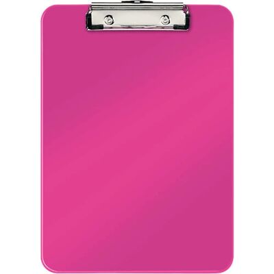 Leitz Pink A4 Clipboard - Secure Paper Holder Leitz Pink A4 Clipboard - Secure Paper Holder