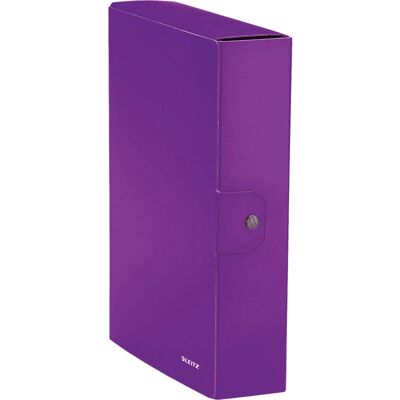 Conteneur de documents Violet Leitz - 35x25x8 cm - A4 Conteneur de documents Violet Leitz - 35x25x8 cm - A4