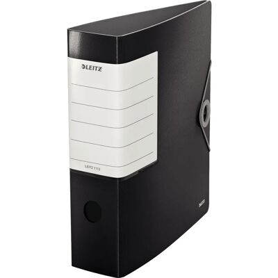 Leitz Black A4 Ring Binder - Durable, 180° Mechanism Leitz Black A4 Ring Binder - Durable, 180° Mechanism