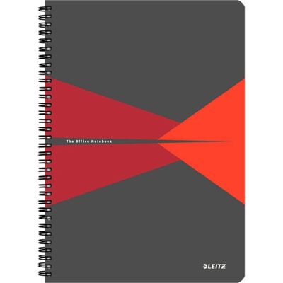 Leitz Röda Spiral A4 Anteckningsbok - Skrifthäfte Leitz Röda Spiral A4 Anteckningsbok - Skrifthäfte