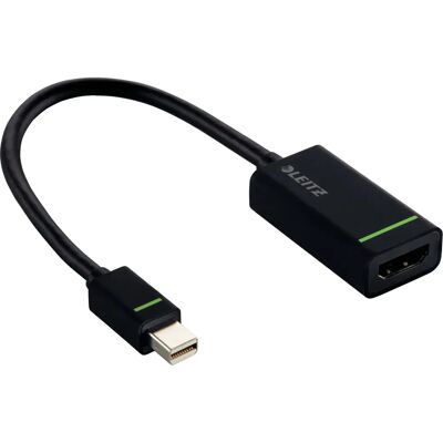 Adapter Mini Display Port na HDMI Leitz - Czarny i Biały - Kabel wideo Adapter Mini Display Port na HDMI Leitz - Czarny i Biały - Kabel wideo