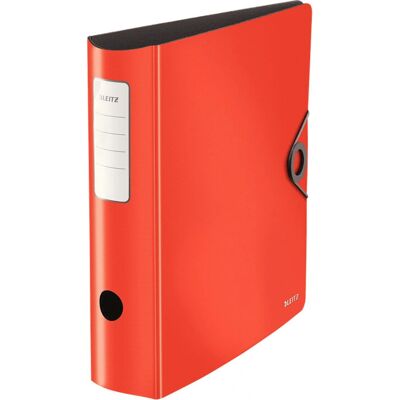 Leitz Red A4 Ring Binder 82mm - Ring Binder Leitz Red A4 Ring Binder 82mm - Ring Binder