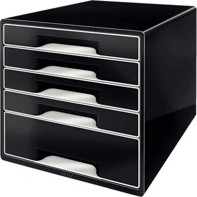 Leitz Modèle 52531095 Boîte de rangement - 5 tiroirs Bureau Leitz Modèle 52531095 Boîte de rangement - 5 tiroirs Bureau